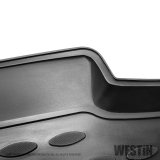 Westin Profile Floor Liners 74-06-51044 Mats, Liners, Front/Second Seat, Rubberized Polymer, Black, Logo, Buick, Chevrolet, GMC, Set thumbnail 4