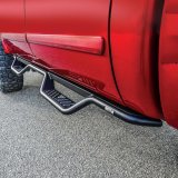 Westin Outlaw Step Bars for 1999-2016 F-250 SUPER DUTY, F-350 2008-2016 F-450 DUTY - 20-11335 Drop Nerf Bars, Ford, F-250/350/450/550 Crew Cab 1999-2016, Textured Black thumbnail 7