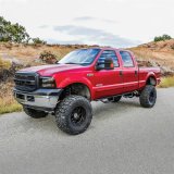 Westin Outlaw Step Bars for 1999-2016 F-250 SUPER DUTY, F-350 2008-2016 F-450 DUTY - 20-11335 Drop Nerf Bars, Ford, F-250/350/450/550 Crew Cab 1999-2016, Textured Black thumbnail 9