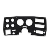 Brothers Trucks Instrument Bezels INST776 Gauge Bezels, Bezels, Black, Fits Models with Factory Air Conditioning, Chevrolet, GMC, Each thumbnail 1