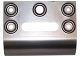 Brothers Trucks Dash Face Repair Panels DFRP559 Radio Bezels, Panels, Steel, Silver, Chevrolet, GMC, Each thumbnail 1