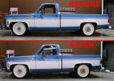 Brothers Trucks Long-to-Short Bed Conversion Kits LTSC38773-75 Frame Rails, Conversion, Long to Short, Steel, Natural, Chevy, GMC, 73-75, Kit thumbnail 4