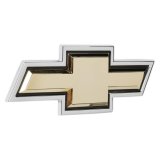 Brothers Trucks Emblems 04-535 Emblems, Grille, Chrome/Gold, Bowtie, Chevy, Each thumbnail 2