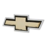 Brothers Trucks Emblems 04-535 Emblems, Grille, Chrome/Gold, Bowtie, Chevy, Each thumbnail 3