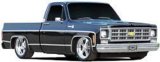 Brothers Trucks Moldings MF05100 Body Moldings, Aluminum, Polished, Truck Cab Corner Molding Position, Fits Left or Right Upper and Lower Position, Chevrolet, GMC, Each thumbnail 1