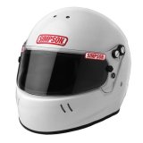 Simpson Viper Youth Racing Helmets 18Y0531 Helmet, Series, Full Face, White, Gloss Finish, SFI 24.1, 2X-Small, Each thumbnail 1
