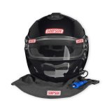 Simpson Desert Devil 3.0 Helmets 7890022 Helmets, 3.0, Composite, Full Face, Black Gloss, SFI 3.5/5, Medium, Each thumbnail 5