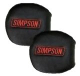 Simpson Door Latch Pads 2021R Components, Pads, Red Logo, Pair thumbnail 2