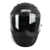 Simpson Speed Bandit Series Helmets SPBM3 Helmet, Bandit, Full Face, Black, Matte Finish, Medium, Each thumbnail 1