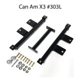 Simpson UTV Seat Mounts 303L Brackets, Mounts, Fixed Mount Style, Steel, Black, Can-Am, Pair thumbnail 2