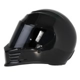 Simpson Speed Bandit Series Helmets SPBM2 Helmet, Series, Full Face, EPS Liner, Gloss Black, ECE approved, Medium, Each thumbnail 1