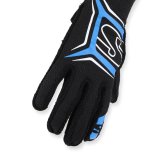Simpson Magnata Racing Gloves MGSB Driving Gloves, Gloves, One Layer, Nomex®, Black/Blue, FIA 8856-2018, SFI 3.5/5, Small, Pair thumbnail 4