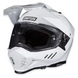 Simpson Xcursion Bandit Helmets XB1MD Helmets, Bandit, Full Face, Gloss White, DOT/ECE-Approved, Medium, Each thumbnail 1