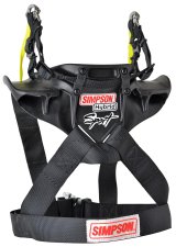 Simpson Hybrid Sport Restraints HSXSC11 Head and Neck Restraint Systems, Sport, In-seat Model, Sliding Tether, Quick-release Anchor, SFI 38.1, Child's X-Small, Each thumbnail 2