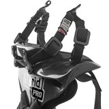 Simpson Hybrid Pro Lite Restraints HYPLXSM11SASPA Head and Neck Restraint System, Lite, Sliding Tether with Seat Belt Anchor System and Post Clip Tether, Post Anchor, SFI 38.1, X-Small thumbnail 2