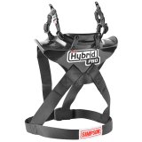 Simpson Hybrid Pro Lite Restraints HYPLXSM11SASPA Head and Neck Restraint System, Lite, Sliding Tether with Seat Belt Anchor System and Post Clip Tether, Post Anchor, SFI 38.1, X-Small thumbnail 4