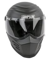 Simpson Racing Outlaw Bandit Series Helmets 28315M8 Helmet, Series, Full Face, EPS Liner, Matte Black, M2015, Medium, Each thumbnail 2