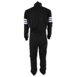 Simpson Racing Classic SFI-5 Driving Suits C402311 Suit, SFI-5, One-piece, Two Layers, Nomex®, Black with White Stripes, SFI 3.2A/5, Men's Large, Each thumbnail 7