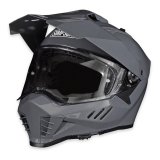 Simpson Xcursion Bandit Helmets XB4MD Helmets, Bandit, Full Face, Gloss Gray, DOT/ECE-Approved, Medium, Each thumbnail 1