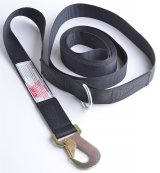Simpson Tow Straps 35008BK Strap, Polyester, Black, 2.0 in. Width, 15 ft. Length, 4,800 lbs. Rated, Metal Ring Ends, Each thumbnail 3