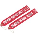 Simpson Parachute Flags CHUTEFLAG Flag, Nylon, Red, 2 in. Width, 16 in. Length, Each thumbnail 1