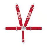 Simpson Latch & Link 5-Point Harness 29063R Harness, Complete, Latch, Individual-Type, Bolt-In, Floor Mount, Red, Each thumbnail 3