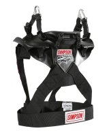 Simpson Hybrid Sport Restraints HSMED11PAFIA Head and Neck Restraint Systems, Sport, In-seat Model, Sliding Tether and Post Clip Tether, Post Anchor, FIA 8858-2010, Medium, Each thumbnail 3