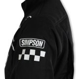 Simpson Checkers Racing Suits CK02321 Driving Suit, Checkers, One-piece, Double Layer, Nomex, Black/White, SFI 3.2A/5, Men's Large, Each thumbnail 2