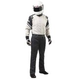 Simpson Legend II Series Racing Suits L205171 Driving Suit, One-Piece, Double Layer, Cotton, Black/Gray, Small, Each thumbnail 1
