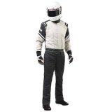 Simpson Legend II Series Racing Suits L205171 Driving Suit, One-Piece, Double Layer, Cotton, Black/Gray, Small, Each thumbnail 2