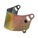 Simpson Replacement Helmet Shields VPR03 Shields, Replacement, Iridium, Viper, Each thumbnail 4