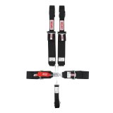 Simpson Latch & Link 5-Point Harness 29063BKH Harness, Complete, Latch, Individual-Type, Bolt-In, Floor/Roll Bar Mount, Black, Each thumbnail 3