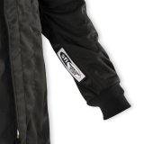 Simpson Racing Classic SFI-5 Jackets C402412 Driving Jacket, Double Layer, Satin/Twill, Nomex®, X-Large, Black with White Stripes, Each thumbnail 1