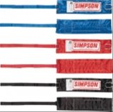 Simpson Arm Restraints 36001BK Restraint, Drag Race, Y-Strap Type, Black, Each thumbnail 1