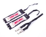 Simpson Arm Restraints 36001BK Restraint, Drag Race, Y-Strap Type, Black, Each thumbnail 2