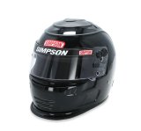 Simpson SA2020 Speedway Shark Series Helmets 7707382 Helmet, Shark, Full Face, Gloss Black, Snell SA2020, Large, Each thumbnail 1