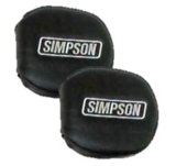 Simpson Door Latch Pads 2021G Components, Pads, Gray Logo, Pair thumbnail 1