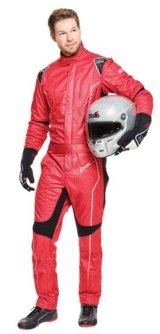 Simpson Racing Driving Suits DNA03501 DNA STD 3 LYR SUIT XXLARGE RED thumbnail 2