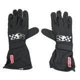 Simpson Super Sport Gloves SSMK Driving Gloves, Sport, Double Layer, Nomex®, Red, SFI 3.3/1, Medium, Pair thumbnail 1