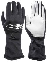 Simpson Super Sport Gloves SSMK Driving Gloves, Sport, Double Layer, Nomex®, Red, SFI 3.3/1, Medium, Pair thumbnail 4
