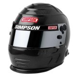 Simpson SA2020 Carbon Speedway Shark Series Helmets 770714C Helmet, Shark, Full Face, Gloss Fiber, Snell SA2020, Medium, Each thumbnail 1