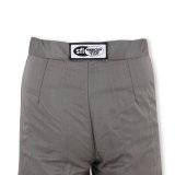 Simpson Racing Classic SFI-5 Pants SF55213 Driving Pants, SFI-5, Satin/Twill , Multiple Layers, Nomex, Gray, SFI 3.2A/15, Men's Medium, Each thumbnail 1