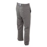 Simpson Racing Classic SFI-5 Pants SF55213 Driving Pants, SFI-5, Satin/Twill , Multiple Layers, Nomex, Gray, SFI 3.2A/15, Men's Medium, Each thumbnail 2