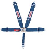 Simpson Latch & Link 5-Point Harness 29061R Harness, Complete, Latch, Individual-Type, Bolt-In, Floor Mount, Red, Each thumbnail 3