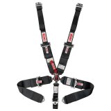 Simpson Latch & Link 6-Point Harness 29110BKH Harness, Complete, Latch, Individual-Type, Bolt-In, Floor/Roll Bar Mount, Black, Each thumbnail 2