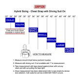 Simpson Hybrid Sport Restraints HSYTH11PA Head and Neck Restraint Systems, Sport, In-seat Model, Post Clip Tether, Post Anchor, SFI 38.1, for Youth Chest Size 26.00-30.00 in., Each thumbnail 1
