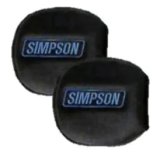 Simpson Door Latch Pads 2021B Components, Pads, Blue Logo, Pair thumbnail 3