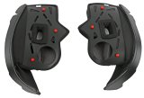 Simpson Helmet Cheek Pads GBCPLG5 Pads, Black, 5mm Thicker, Ghost Bandit, Large, Pair thumbnail 1