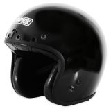Simpson Chopper Series Helmets CHOP2XL Helmet, Series, Open Face, Black, Gloss, DOT-Approved, X-Large, Each thumbnail 3
