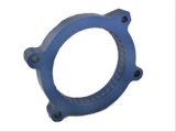JET Powr-Flo Throttle Body Spacers 62143 Spacer, Powr-Flo, Aluminum, Blue Anodized, Cadillac, Chevrolet, GMC, Hummer, 5.3/6.0/6.2L, Each thumbnail 1